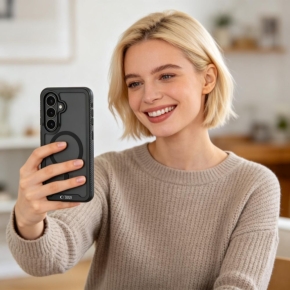 TECH-PROTECT DEFENSE MAGSAFE GALAXY S26 MATTE BLACK