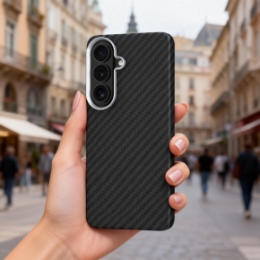 TECH-PROTECT ION CARBON MAGSAFE GALAXY S26 BLACKSILVER