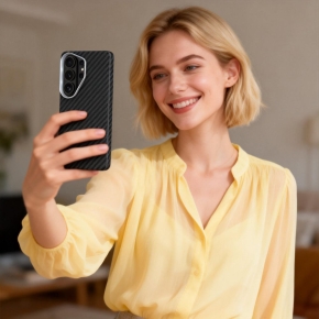 TECH-PROTECT ION CARBON MAGSAFE GALAXY S26 ULTRA BLACKSILVER