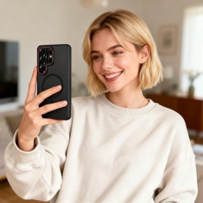 TECH-PROTECT MAGCAM MAGSAFE GALAXY S26 ULTRA MATTE BLACKRED