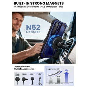 SUPCASE IBLSN ARMORBOX CLIP MAG MAGSAFE GALAXY S26 ULTRA COBALT