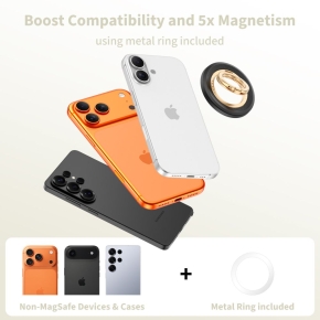 TECH-PROTECT MMR700 LAMANO MAGNETIC MAGSAFE PHONE RING BLACKGOLD