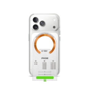 TECH-PROTECT MMP-210 MAGNETIC MAGSAFE RING 2-PACK BLACK & COSMIC ORANGE