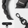 RINGKE HOLDER & PUFFER HAND STRAP CALM BLACK