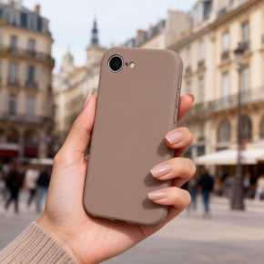 TECH-PROTECT SILICONE MAGSAFE IPHONE 16E  17E CHOCOLATE BROWN