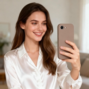 TECH-PROTECT SILICONE MAGSAFE IPHONE 16E  17E CHOCOLATE BROWN