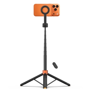 TECH-PROTECT L10S MAGSAFE BLUETOOTH SELFIE STICK TRIPOD BLACKORANGE