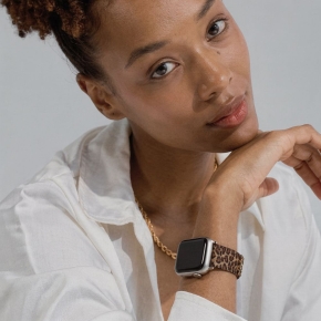 TECH-PROTECT LAMANO APPLE WATCH 8  9  10  11  SE (40  41  42 MM) PANTHER