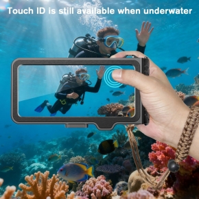 TECH-PROTECT IPX8 PRO UNIVERSAL DIVING WATERPROOF CASE GREYBLACK