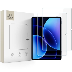 SZKŁO HARTOWANE TECH-PROTECT GLASS FIT+ 2-PACK XIAOMI PAD 7  7 PRO  8  8 PRO 11.2 CLEAR