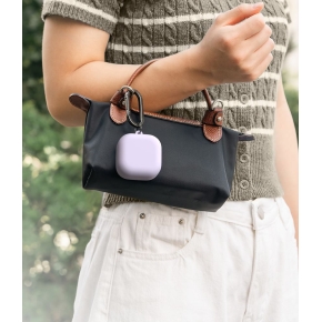 RINGKE SILICONE SAMSUNG GALAXY BUDS 4  4 PRO LIGHT PURPLE