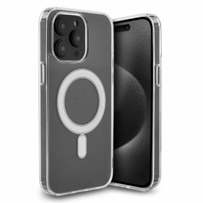 Etui MAGSAFE do Apple iPhone 17 PRO fine hole przezroczysty