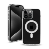 Case MAGSAFE for iPhone 17 PRO  transparent fine hole