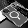 Etui MAGSAFE do Apple iPhone 17 PRO fine hole przezroczysty