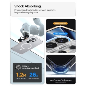 SPIGEN ULTRA HYBRID MAG MAGSAFE GALAXY S26 ULTRA CLEARWHITE