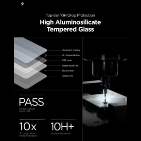 SZKŁO HARTOWANE SPIGEN GLAS.TR "EZ FIT PRO" HD GALAXY S26 ULTRA CLEAR