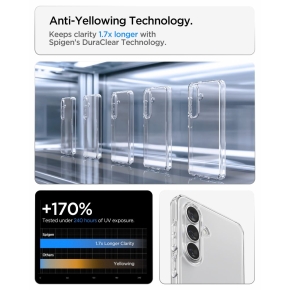 SPIGEN ULTRA HYBRID GALAXY S26 CRYSTAL CLEAR