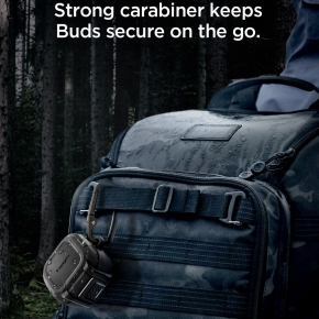 SPIGEN LOCK FIT SAMSUNG GALAXY BUDS 4  4 PRO MATTE BLACK