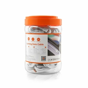 Kabel VIDVIE DC09 USB/iPhone 2.1A, 1m biały 30 szt.