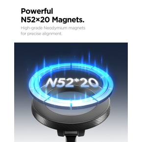 SPIGEN MFT36 VACUUMLOCK MAGNETIC MAGSAFE DASHBOARD CAR MOUNT BLACK