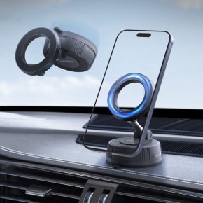 SPIGEN MFT36 VACUUMLOCK MAGNETIC MAGSAFE DASHBOARD CAR MOUNT BLACK