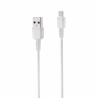Kabel VIDVIE DC09 USB/iPhone 2.1A, 1m weiß 30 Stück