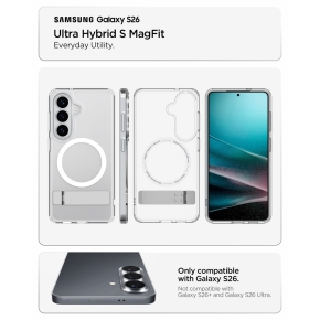 SPIGEN ULTRA HYBRID "S" MAG MAGSAFE GALAXY S26 CLEARWHITE