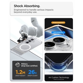 SPIGEN ULTRA HYBRID "S" MAG MAGSAFE GALAXY S26 CLEARWHITE