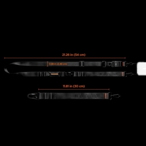 SPIGEN DA30M UNIVERSAL LANYARD STRAP CROSSBODY BLACK