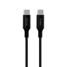 VIDVIE CB4049 Type C/Type C Kabel 60W, 1m Schwarz