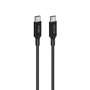 kabel vidvie cb4049 type c type c 60w 1m czarny 2