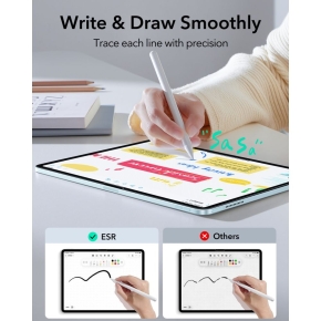 FOLIA OCHRONNA ESR PAPER FEEL IPAD AIR 10.9” 4  5  2020-2022  11” 6  7  8  2024-2026 CLEAR