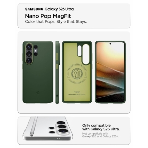 SPIGEN NANO POP MAG MAGSAFE GALAXY S26 ULTRA AVO GREEN