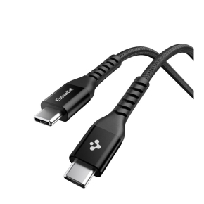 SPIGEN EB10010CCA ESSENTIAL TYPE-C KABEL 100W 100CM SCHWARZ