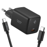 SPIGEN EE451EU ESSENTIAL 1-PORT NETZTEIL 45W + TYPE-C KABEL SCHWARZ