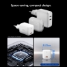 SPIGEN EE451EU ESSENTIAL 1-PORT NETWORK CHARGER 45W + TYPE-C CABLE WHITE