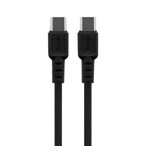 Ładowarka samochodowa VIDVIE CC543 2xType-C + kabel Type-C/Type-C 30W szary