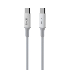 Kabel VIDVIE CB4049 Typ C/Typ C 60W, 1m weiß