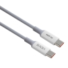 Cable VIDVIE CB4049 Type C/Type C 60W 1m white
