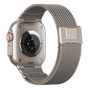 TECH-PROTECT MILANO VANGUARD APPLE WATCH 8 9 10 11 SE ULTRA (44 45 46 49 MM) TITANIUM