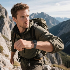 TECH-PROTECT MILANO VANGUARD APPLE WATCH 8  9  10  11  SE  ULTRA (44  45  46  49 MM) BLACK