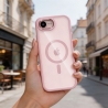 TECH-PROTECT MAGMAT MAGSAFE IPHONE 16E  17E SOFT PINKCLEAR