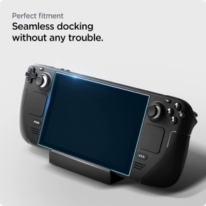 SZKŁO HARTOWANE SPIGEN GLAS.TR ”EZ FIT” STEAM DECK  OLED CLEAR