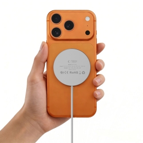 TECH-PROTECT A50 MAGNETIC MAGSAFE WIRELESS CHARGER 25W QI2.2 WHITE