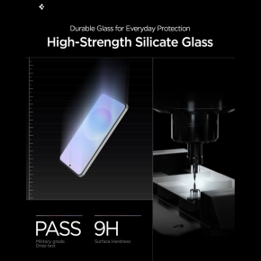 SZKŁO HARTOWANE SPIGEN GLAS.TR "EZ FIT PRO" 2-PACK GALAXY A57 5G CLEAR