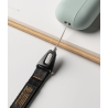 RINGKE LANYARD STRAP CROSSBODY BLACK