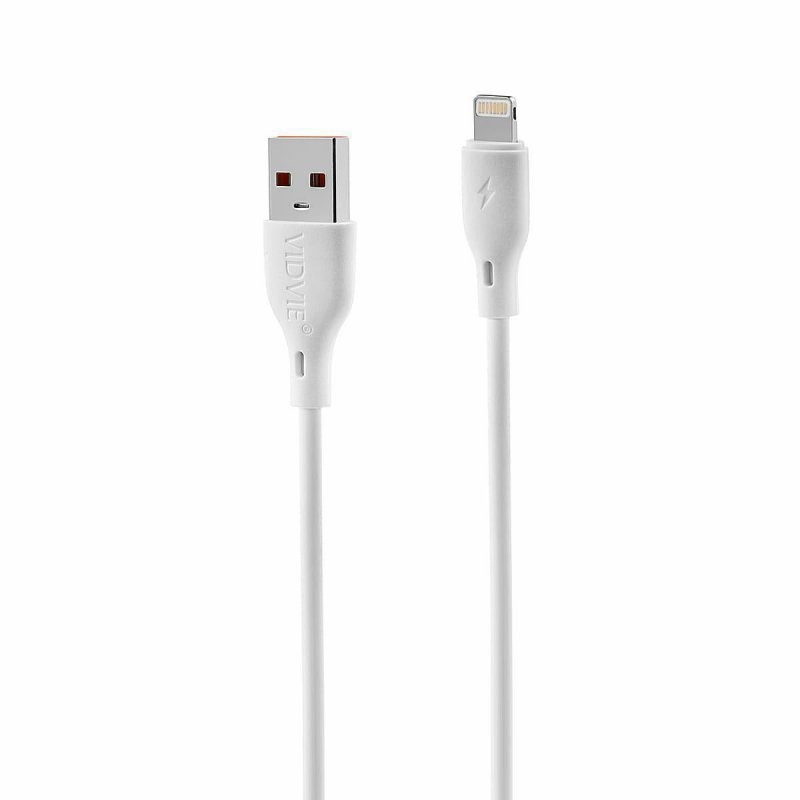 Cable VIDVIE DC06 USB/Lightning 1m white