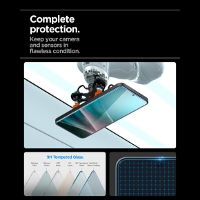 SZKŁO HARTOWANE SPIGEN GLAS.TR ”EZ FIT HD” GALAXY A36  A37 5G CLEAR