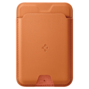 SPIGEN VALENTINUS MAGSAFE UNIVERSAL MAGNETIC CARD HOLDER METALLIC ORANGE