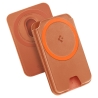 SPIGEN VALENTINUS MAGFIT+ MAGSAFE UNIVERSAL MAGNETIC CARD HOLDER METALLIC ORANGE